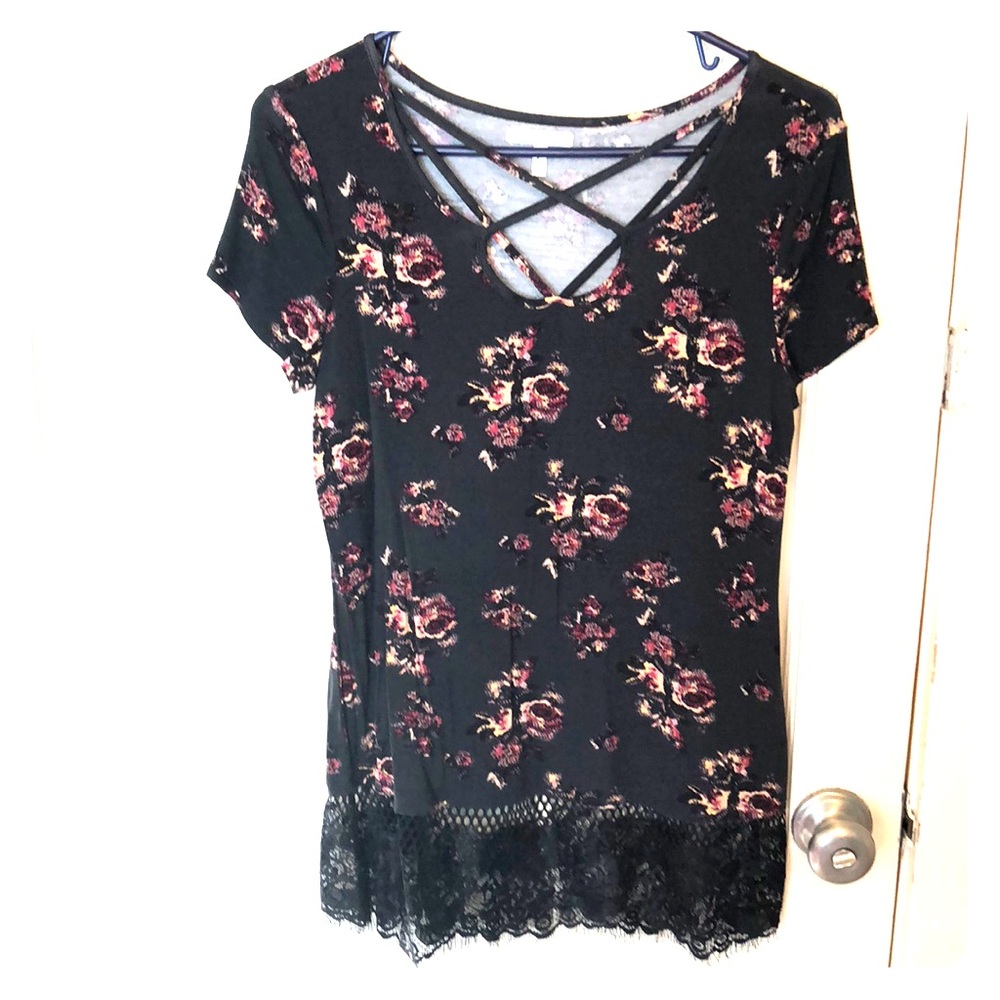 Maurice’s blouse with lace